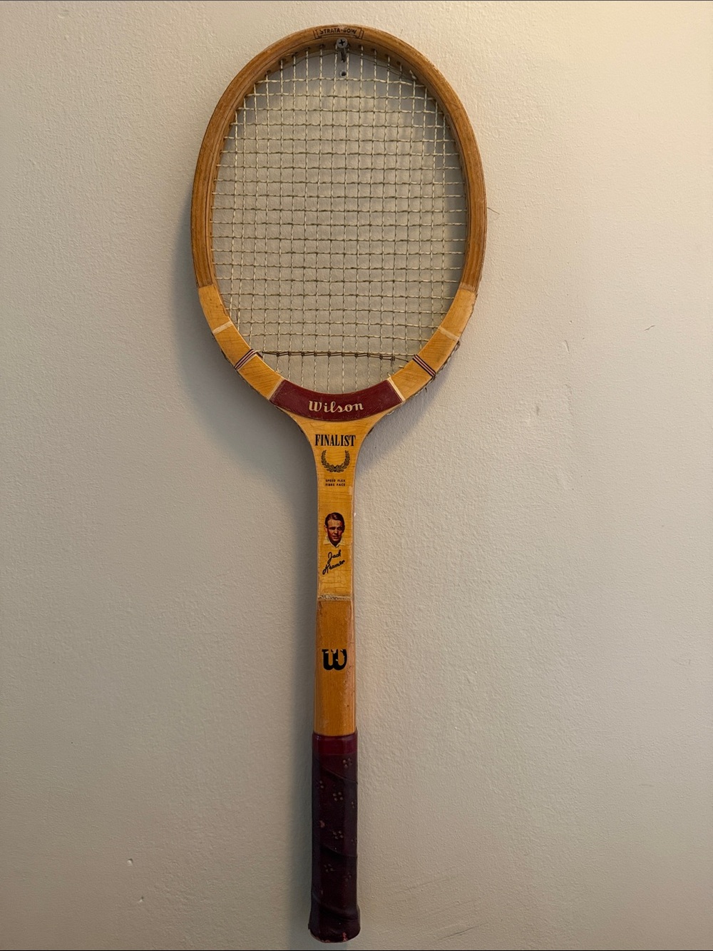 Vintage Jack Kramer Wooden Tennis Racket